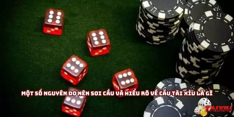 Một số nguyên do nên soi cầu và hiểu rõ về cầu tài xỉu là gì