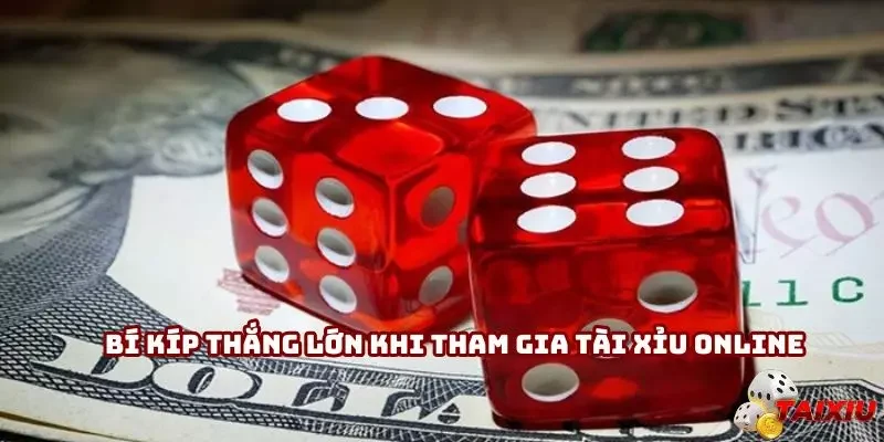 Bí kíp thắng lớn khi tham gia tài xỉu online