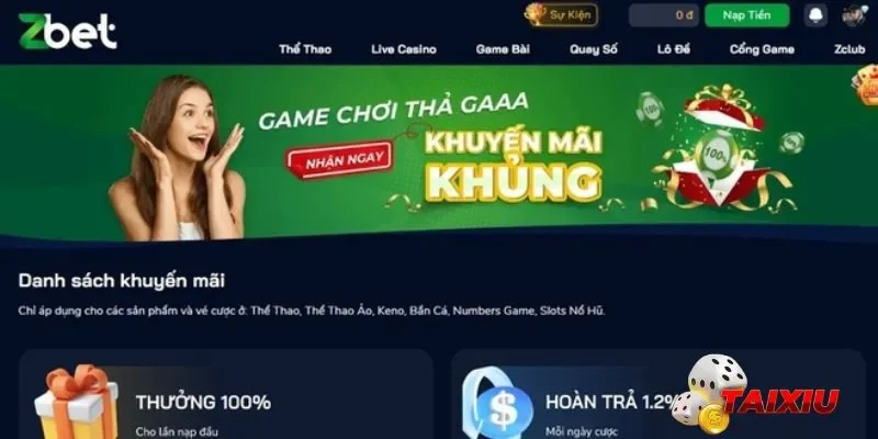 Chia sẻ nội dung cơ bản về nhà cái tài xỉu ZBET